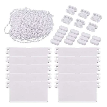 

Home Decor Vertical Blind Repair Set Accessories Bottom Weights Roller Curtain Window Ball Chain Connector Spare Parts Fitting