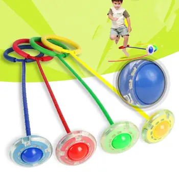 

Flash Kids Jump Ball Outdoor Sports Foot Skip Exercise Child Fitness Toy Gift