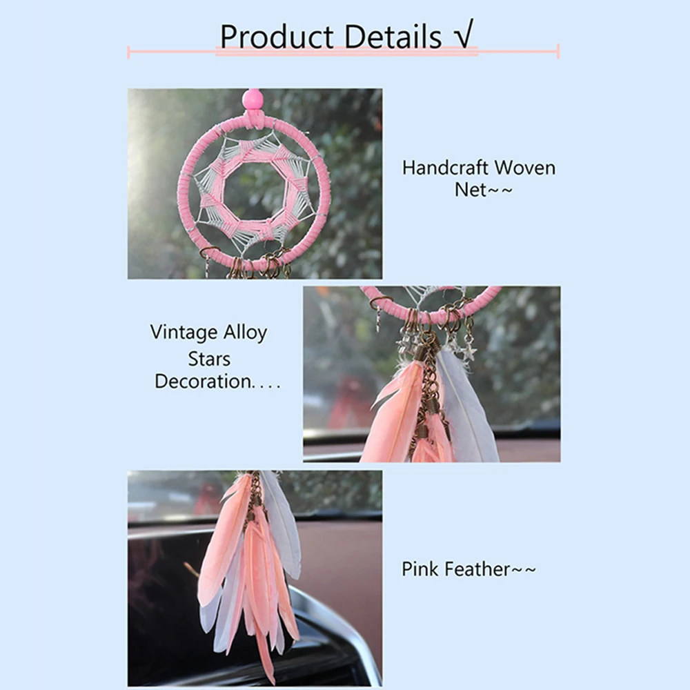 Dromenvanger Dreamcatcher вечерние украшения для дома с перьями, подарок на стену