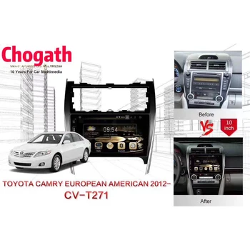 

ChoGath 10'' car Multimedia Player Quad-Core Android 8.0 Car Radio GPS Navigation for Toyota camry 50 version-USA with canbus