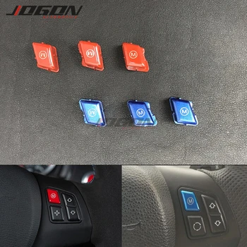 

Red Blue Sports Steering Wheel M Model Switch Button For BMW 1 3 Series E81 E82 E87 E88 2004-2011 E90 E92 E93 M1 M3 2007-2013