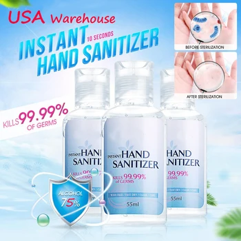 

Portable Antibacterial Hand Sanitizer Disposable Disinfectant Gel 75% Bacteriostatic Gel Hand Sanitizer Wipe Out Bacteria 50ml