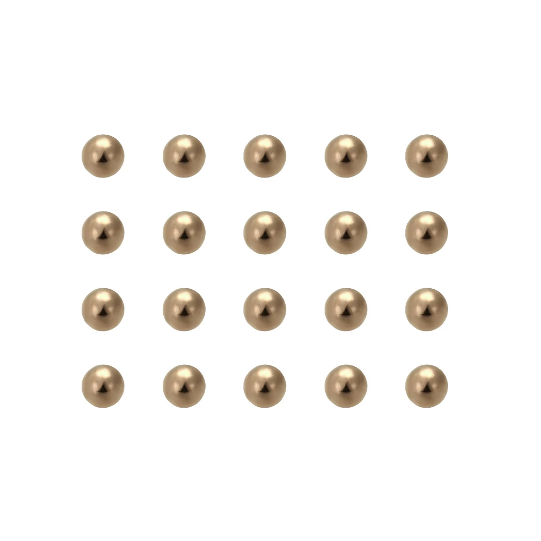 

uxcell 1/4-inch Precision Solid Brass Bearing Balls 50pcs