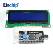 Módulo de pantalla LCD para Arduino LCD1602 16x2, módulo de pantalla de caracteres verde azul/amarillo, 5V con interfaz PCF8574 IIC I2C