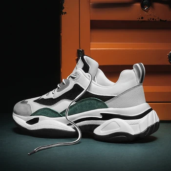 

2020 Spring Autumn New Personality High Top Hip Hop Sneakers Men Shoes Casual Male thick sole Shoes Footwear street Breathable