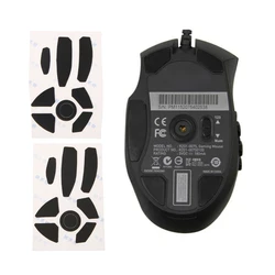 2 conjuntos de 0.6mm espessura substituição mouse pés patins para razer naga ep ic hex m3gd