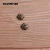  100pcs 3*9*10mm Two Color Retro Bead Caps Charm Hollow Flower Pendants Jewelry Accessories DIY Receptacle Charms ► Photo 2/5
