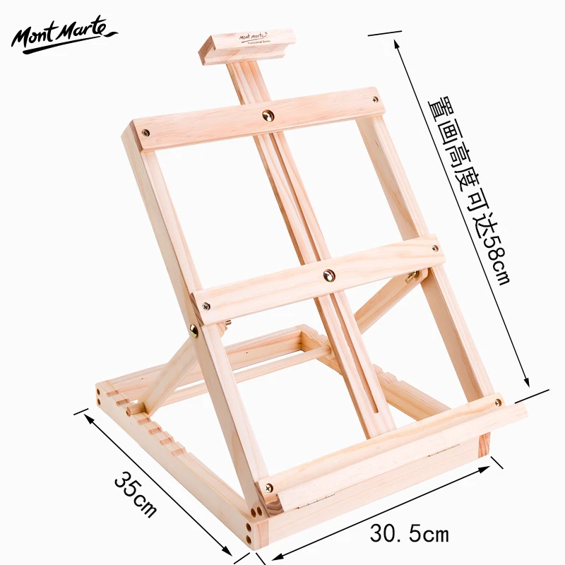 Mini Table Easel for Painting Easels Stand Picture Display Minicaballete  Madera Pinax Artist Chevalets Kids Small Wood Stand - AliExpress