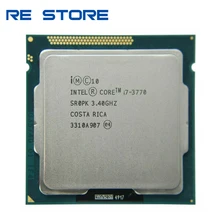 Intel Core i7 3770 3.4GHz 8M 5. 0GT/s LGA 1155 SR0PK CPU processeur d'ordinateur de bureau(China)