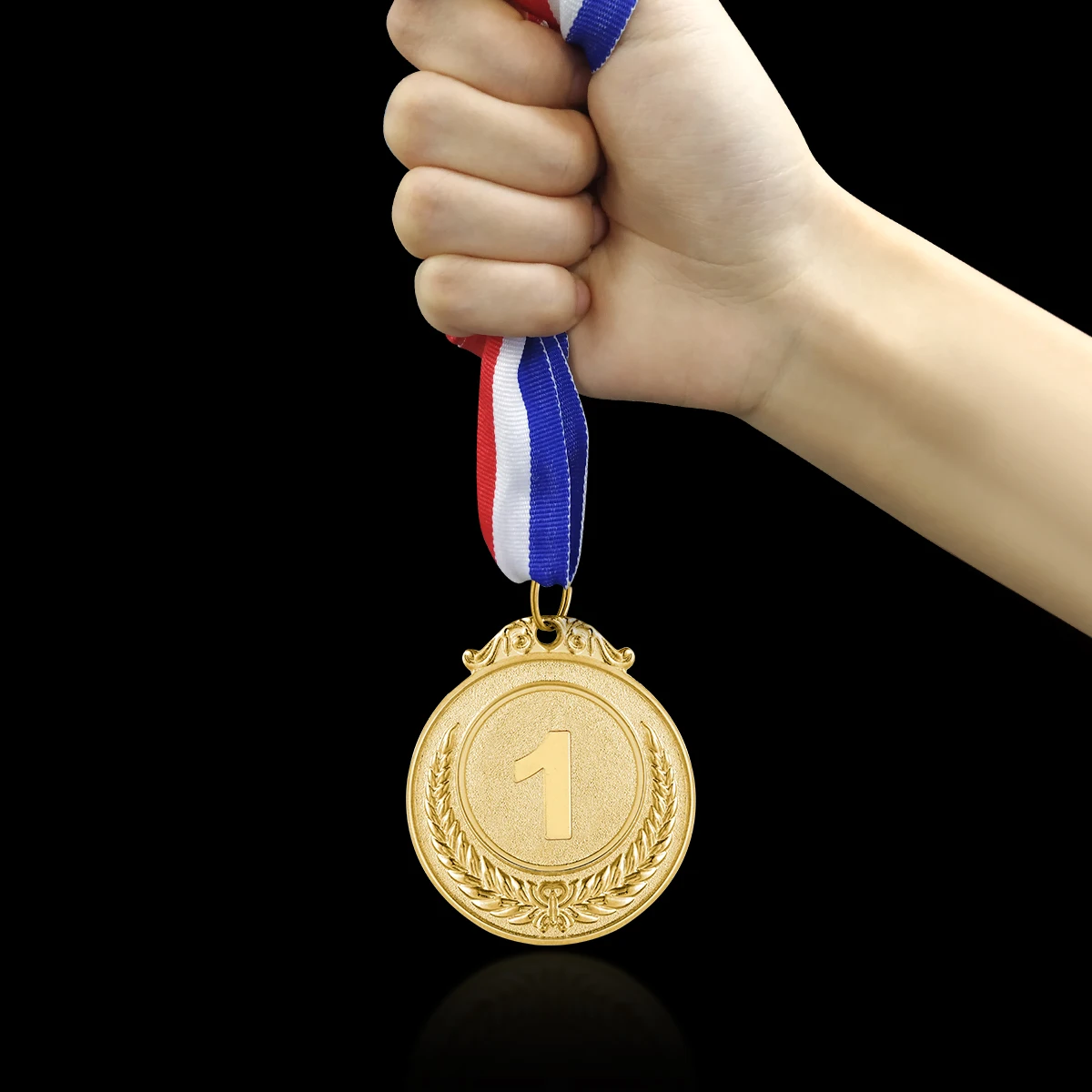 Bronze Silber TOYANDONA 3-tlg Medaillenset Kinder Medaillen Pokal Preis Gold 