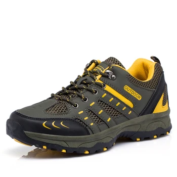 

New Arrival Classics Style Men Hiking Shoes Lace Up Men Sport Shoes Outdoor Jogging Trekking Sneakers Free Shipping YTd-8601