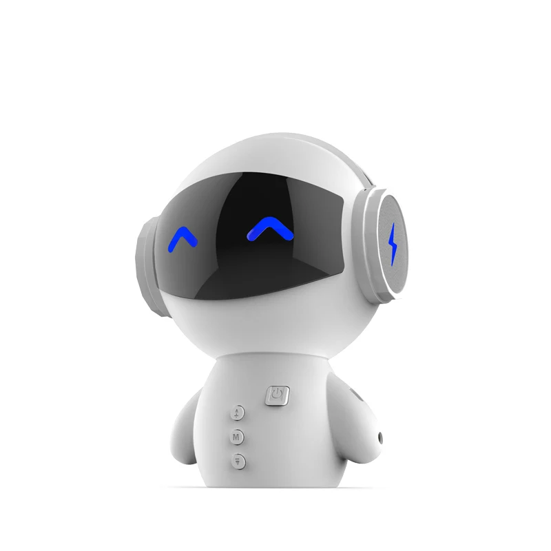 Робот-динамик FooHee Bluetooth AUX внешний аккумулятор Mp3 Hifi с объемным звуком сенсорный W10