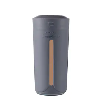 

230ML Ultrasonic Humidifier Car Air Purifier Aromatherapy Diffuser Mist Maker Spray Home Air Cleaner LED Lights Electric Aroma