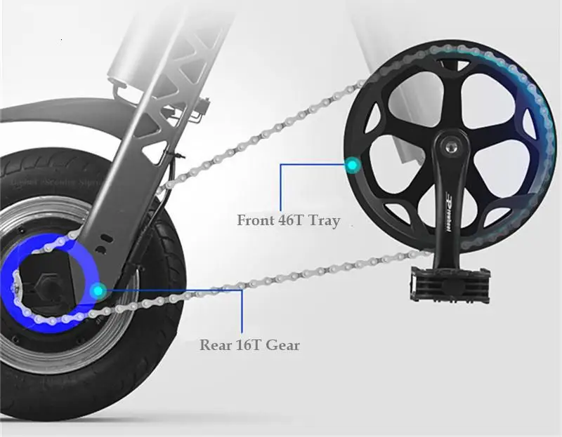 Electric Bikes Adults Two Wheels Electric Bicycles 36V 250W 20KMH 10.4AH Parent Child Portable Electric Scooter With Two Seat  (11)