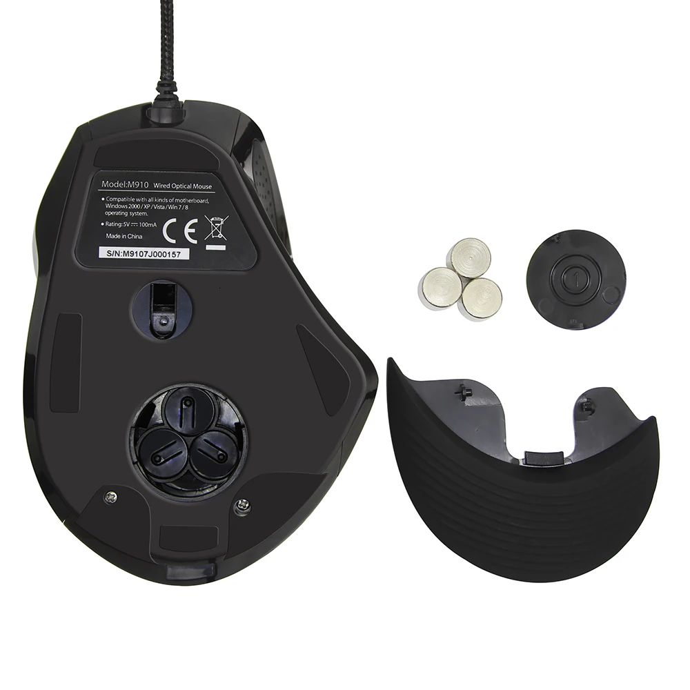 Delux M910BU Wired Vertical Mouse Gaming Mouse
