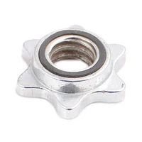 25mm Dumbbell Spin Lock Barbell Rod Bar Screw Nut for Fixing Dumbbell Plates Home Fitness Weight Training Equipment Accessories 2