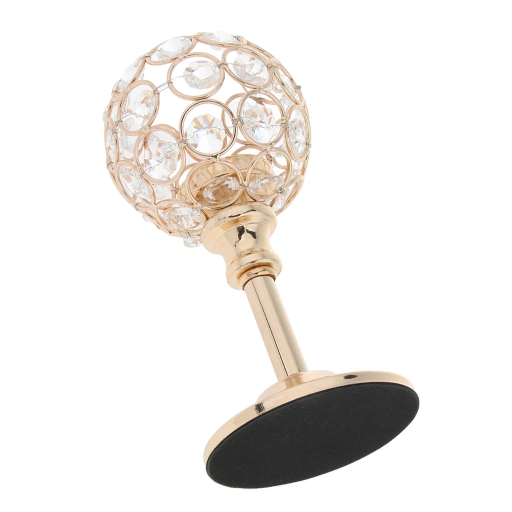 Wedding Party Crystal Candelabra Candle Holder Centerpiece Dining Decoration