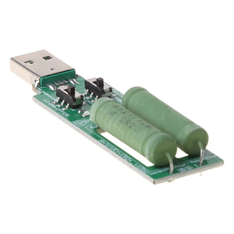 Резистор USB dc электронная нагрузка с регулируемым переключателем 3 5 в 1 а ток/2 а/3
