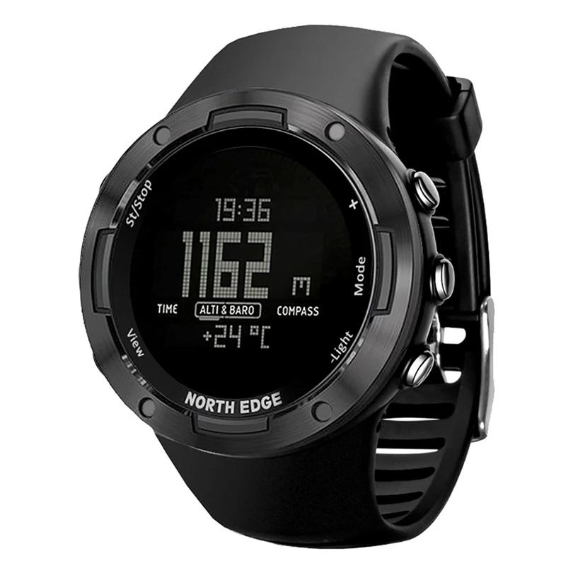 

NORTHEDGE Altay3 Men Sports Watch Digital Wristwatch 5ATM Waterproof Stop watch EL backlight For Sport Run Hiking Traveling #4