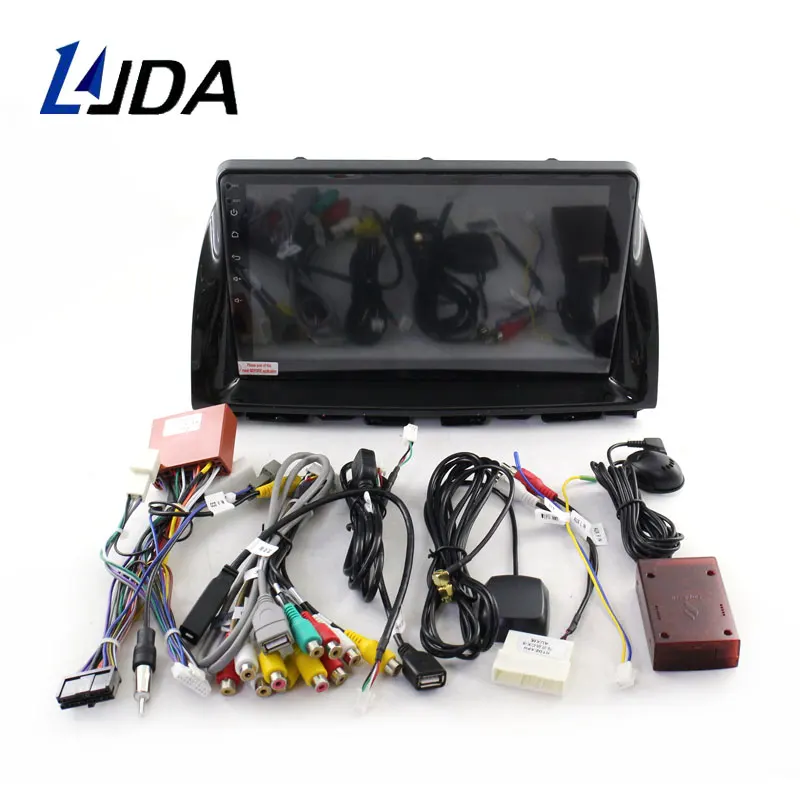 Clearance LJDA 9 Inch 2 DIN Anrdroid 9.1 Car Multimedia Player For Mazada cx-5 2014 2015 WIFI GPS Navigation Radio Stereo 2GB RAM Headunit 4
