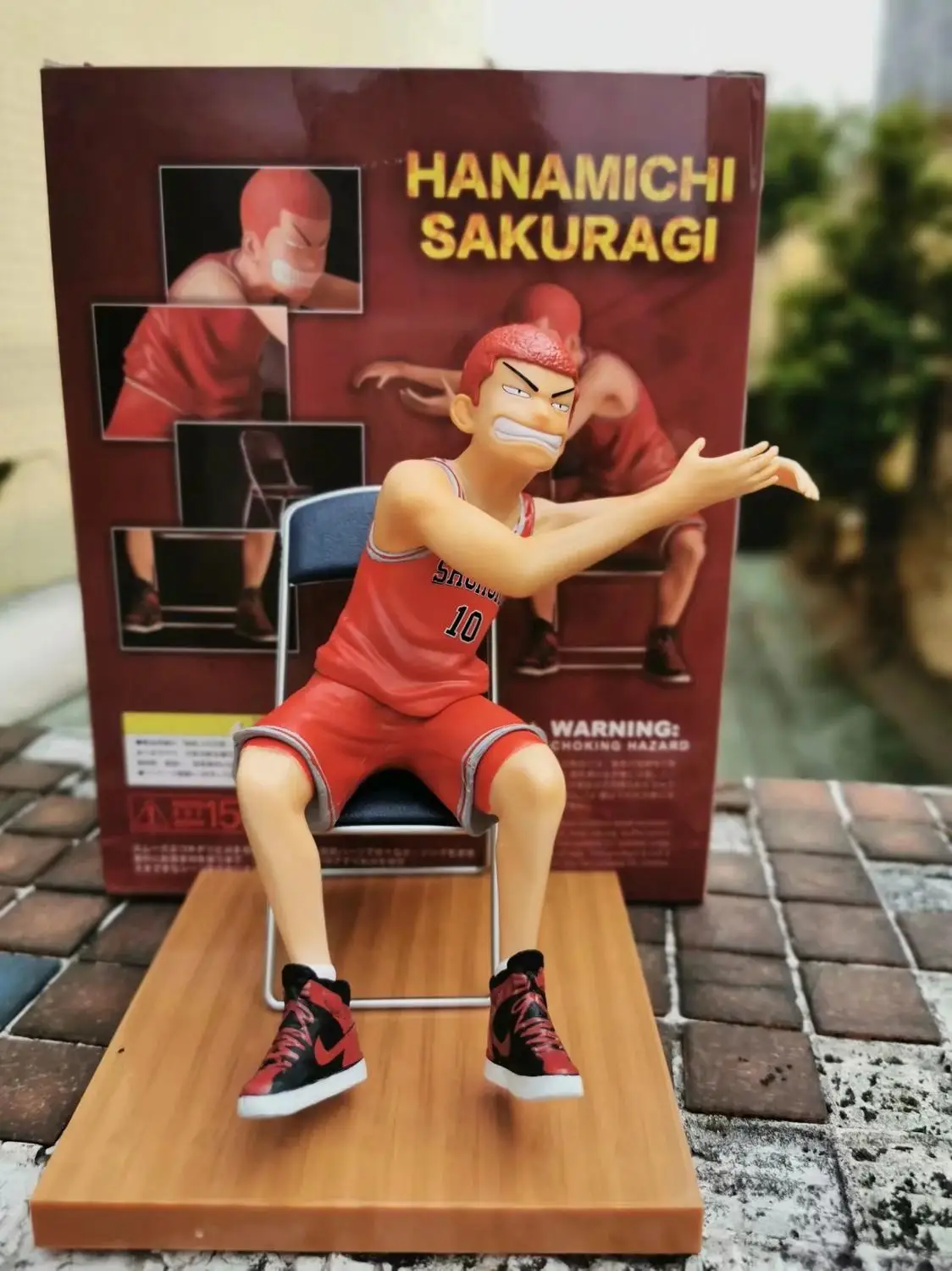 17 см SLAM DUNK Hanamichi Sakuragi& Anzai Mitsuyoshi Shohoku фигурка аниме фигурка ПВХ Новая коллекция Фигурки игрушки - Цвет: A