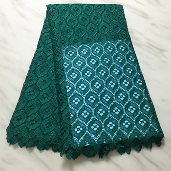 

New Green African 3D Tulle Lace Fabric African French Lace Fabric High Quality Nigerian Embroidery Tulle French Lace Wedding