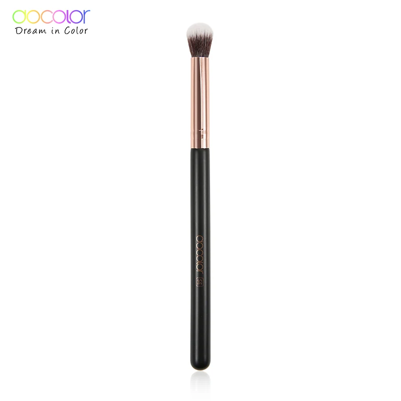 Blending (no box) Docolor Кисть для нанесения основы плоский верх полировальные щетки веер контурная Кисть для нанесения пудры хайлайтер кисти для макияжа Pincel Maquiagem - Handle Color: Blending (no box)