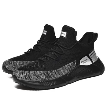 

Light summer woven casuales lightweight black sneakers-for-men white red mens deporte sport zapatos para men shoes comfortable