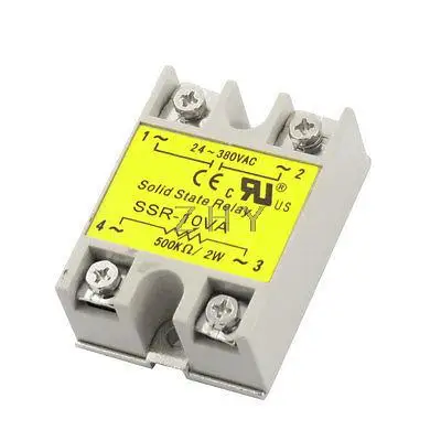 

SSR-10VA AC 24-380V 10VA Single Phase Adjustable Solid Module State Relay