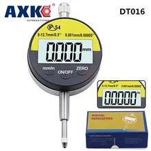 0,001 мм IP54 маслостойкий цифровой микрометр 12,7 мм/0," электронные Микрометры калибровочный метр с RS232 данные с коробкой