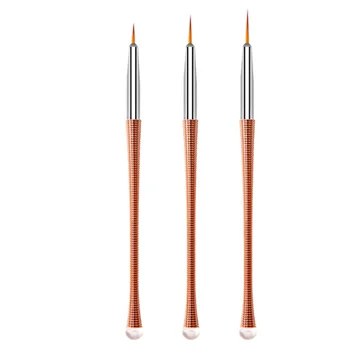 

1 Set/10pcs Manicure Painting Pen Nail Art Brush Nail Painting Tool Nail Dotting Pen Rose Gold