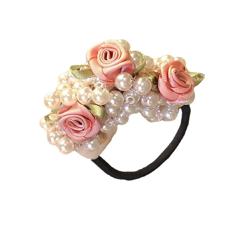 

Модная заколка для волос с розовым жемчугом, простая и свежая женская заколка для волос, ободок для волос, ободок для волос в Корейском стиле