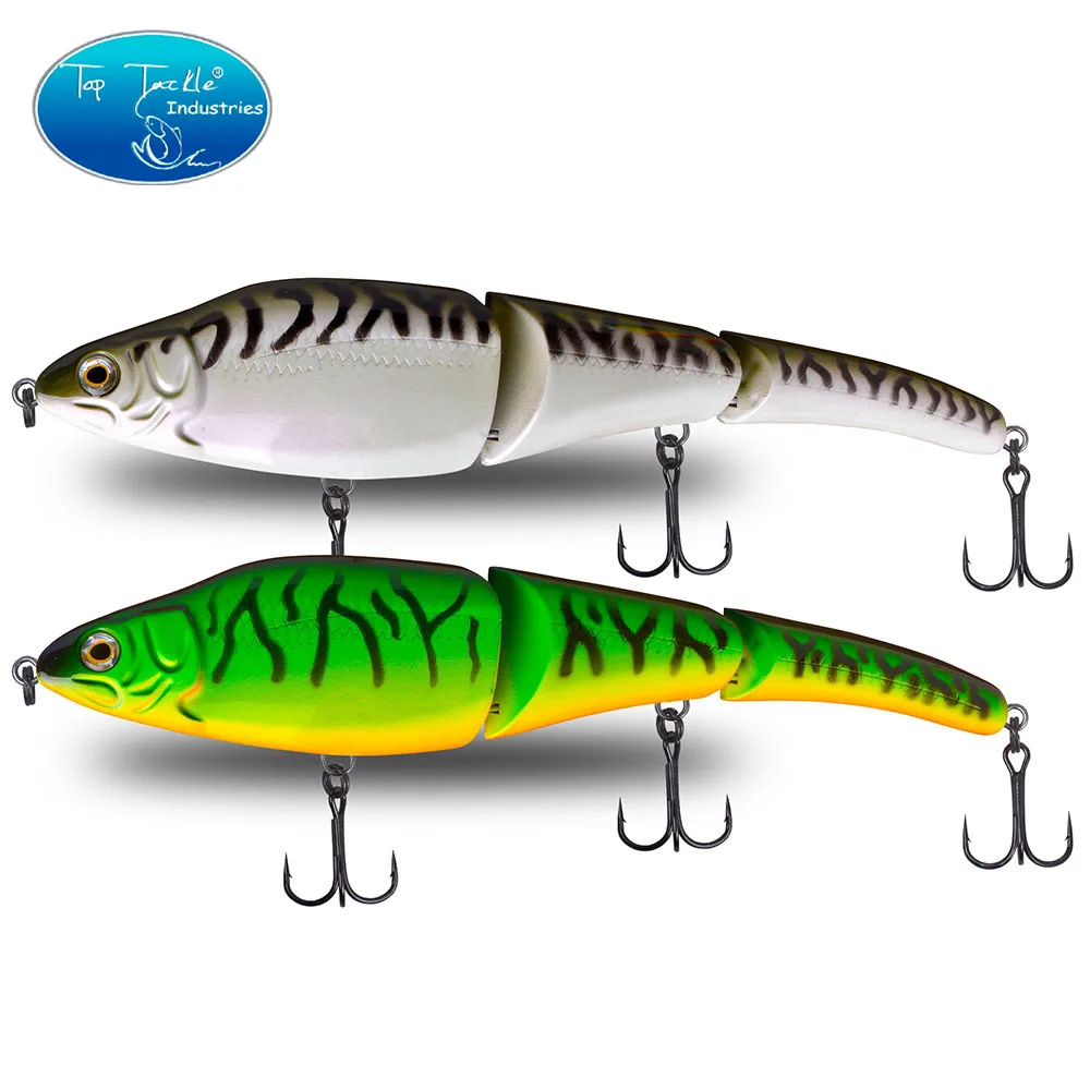 Artificial Sinking Fishing Lure Swimbait 230mm 125g 3-Segements Jointed  Lures ABS PlasticTackle For Pike Musky Perch Wobbler - AliExpress