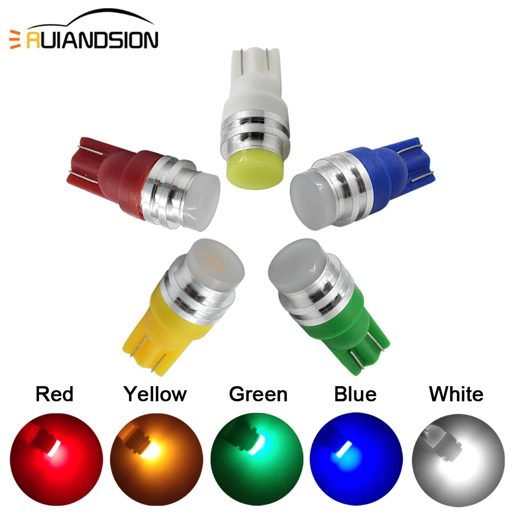 Светодиодная лампа T10 с клиновидным цоколем 3D COB чип LED W5W 2825 158 192 168