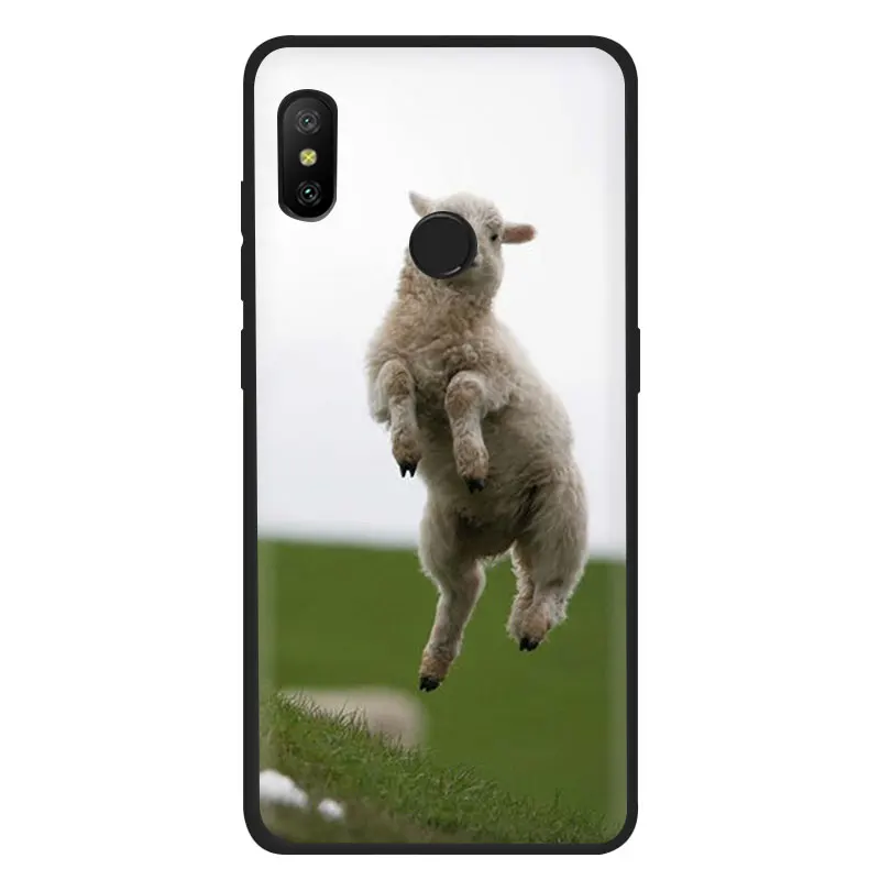 B7 Мягкий ТПУ чехол для телефона EWAU sheep для Xiaomi Redmi Note 4 4X5 6 7 8 Pro 5A Prime - Цвет: B7