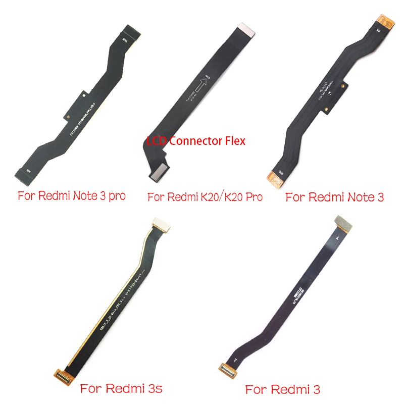 

New For Xiaomi Redmi 3 3S 4 4A 5A 5 Plus Note 4X 5A K20 Pro Mainboard Mother Board Connector Flex Cable LCD Display Board Module