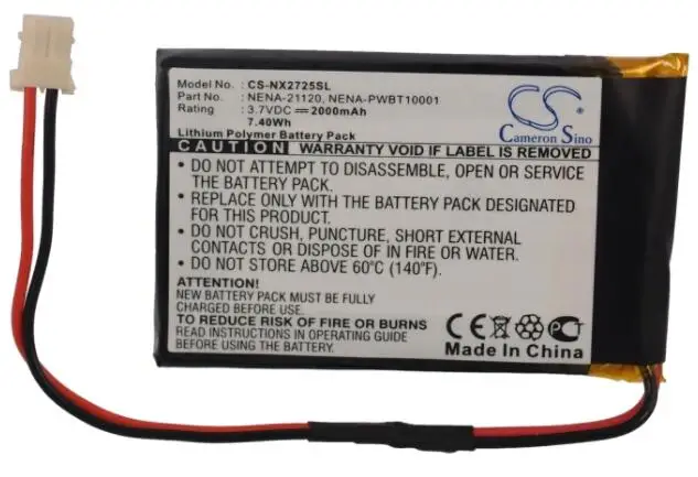 Cameron sino 2000mah аккумулятор для NEXTO DI ND 2725 DI ND2700 NENA-21120 NENA-PWBT10001 электронная книга, аккумулятор для электронной книги