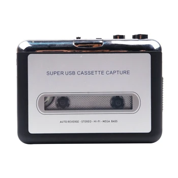 

Cassette Tape to MP3 CD Converter via USB, Portable Cassette Player Convert Cassette Tape to Digital MP3 For Laptop, PC