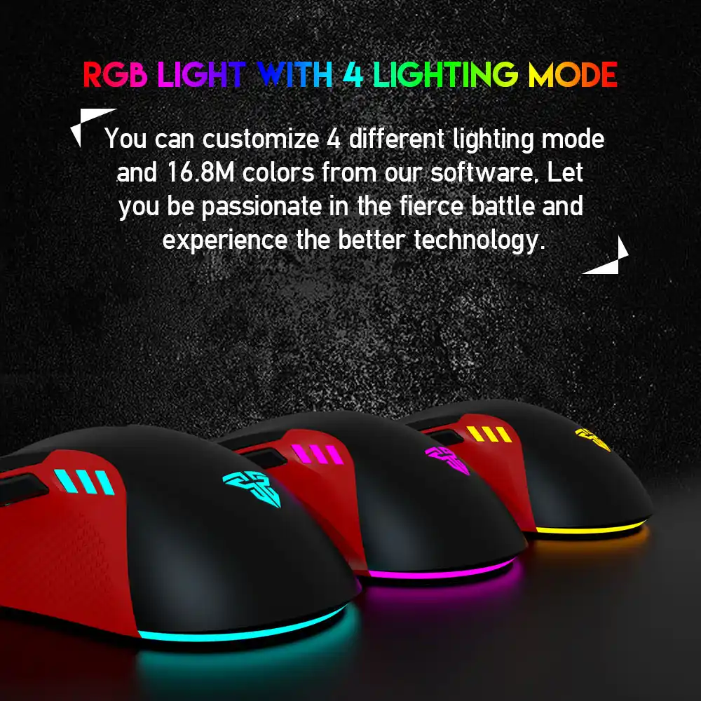 Fantech X15 Usb 光学式有線ゲーミングマウスアジャスタブル 4800 Dpi 7d マクロ Rgb ゲーミングマウス Fps Lol ゲームマウス Pc マウス Aliexpress