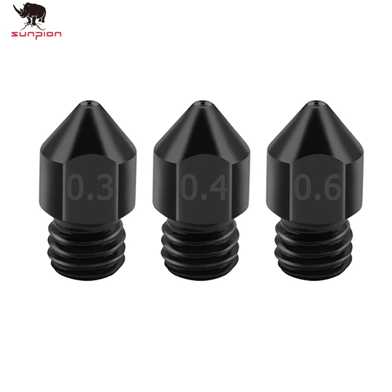 Детали 3D принтера Reprap MK8 насадка из закаленной стали 1 75 мм 0 2/0 3/0 4/0 6/0 8 для Ender 3 CR10