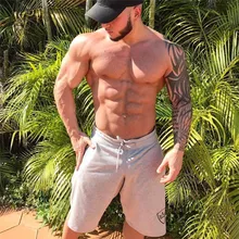 Летние шорты мужские s летние мужские пляжные Горячие порты однотонные мужские шорты мужские Брендовые мужские Короткие повседневные шорты для фитнеса XXL