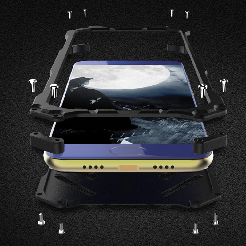 Роскошный Алюминиевый металлический чехол с винтом Бэтмена для xiaomi 6X8 Explore ore 9 SE A2
