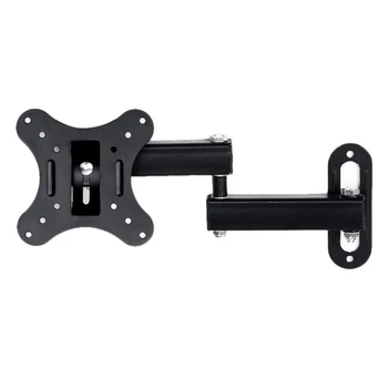 

14 Inch-26 Inch Retractable TV Wall Mount Bracket Loading 10Kg Full Motion Bracket Mount for Flat Screen Up To 100X100Mm