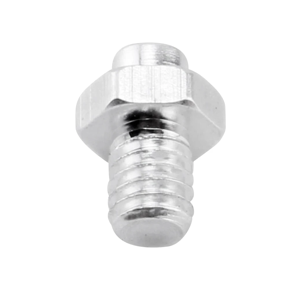 20pcs Bike Pedal Screws Mountain Bicycle Pedals Silver Red 9 x 6 x 6mm Very Durable