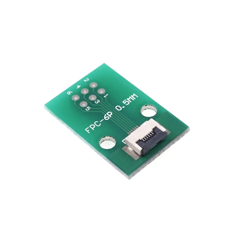 1 шт. FPC FFC кабель 4 6 8 10 12 15 20 24 30 40 50 60 PIN 0 5 мм PCB адаптер до 2 54 дюймовый шаг через