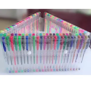 

Professional Color 48/100 Color Double Head Sketch Mark Brush Highlighter Flash Pen Fineliner Watercolor Fine Tip Marker Pen