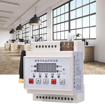 

3 Phase Wireless Electricity Monitor 100A Electricity Consumption Monitor with Cloud Platform Mobile APP Real-Time Monitoring