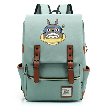

Anime Cartoon Kawaii Cute My Neighbor Totoro Buckle Children School bag Teenagers Student Schoolbags Women Bagpack Men Backpack