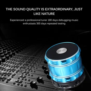 

Bluetooth 4.0 Wireless Bluetooth Speaker Portable Outdoor Broadcasting Subwoofer Built-In Microphone Mini Wireless Speaker