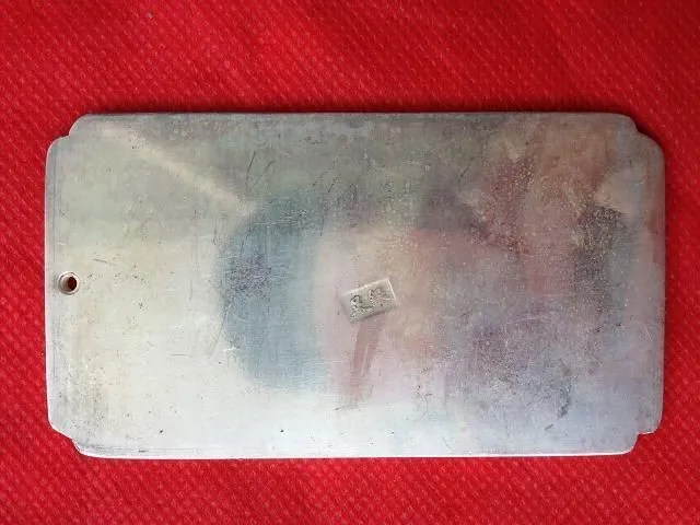 Decorado viejo león chino doble hacer kirin amuleto de plata tibettes placa favorable 136 г